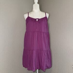 Old Navy Women's Cami Top Size Small Purple Spaghetti Strap V Neck Casual Wear
